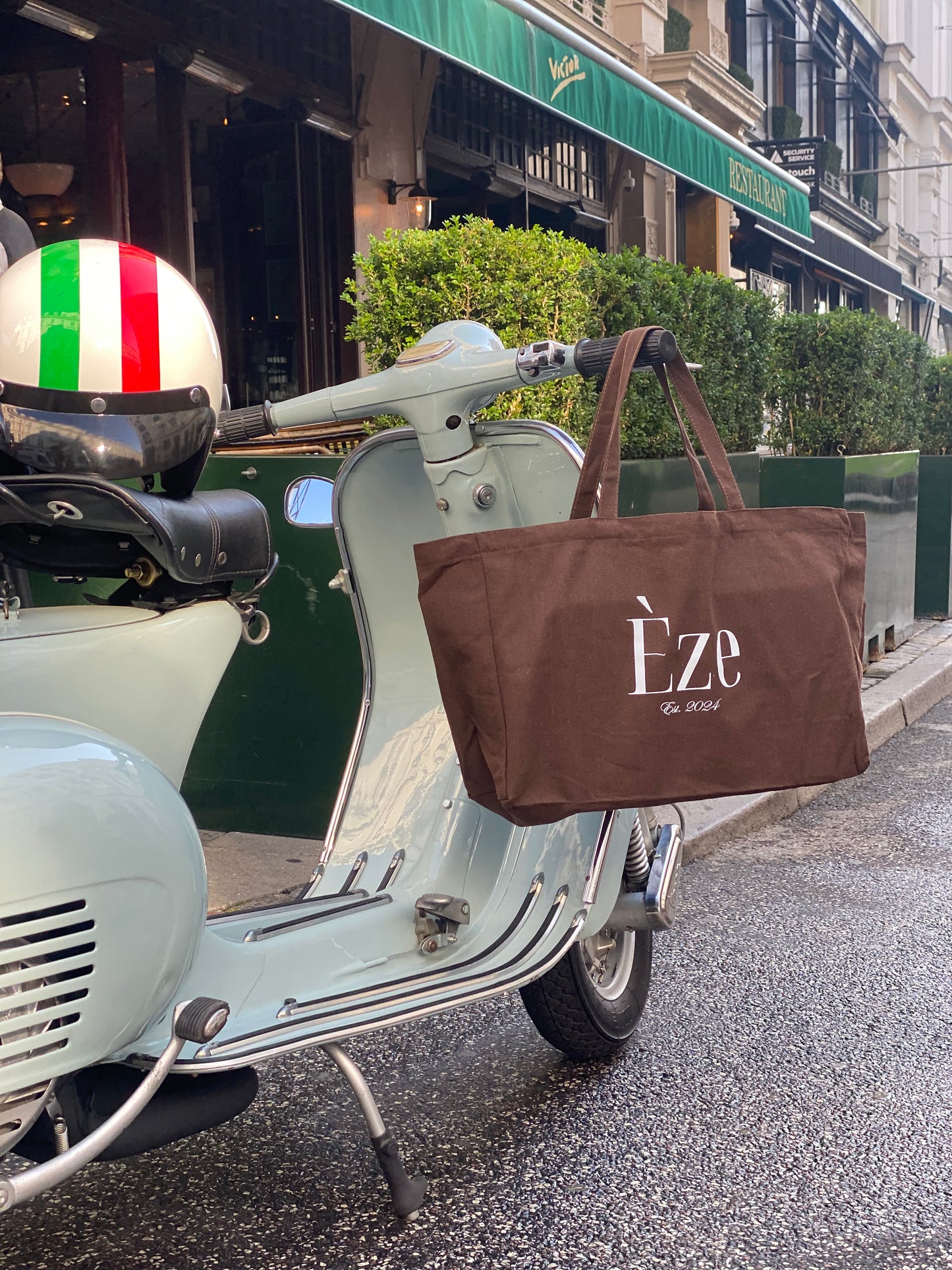 TOTE BAG - BROWN