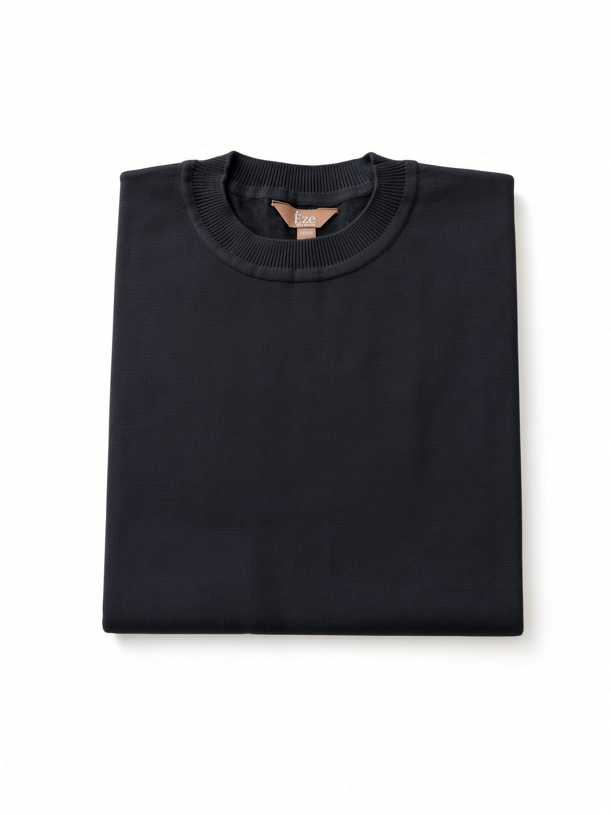 TAILORED FIT KNITTED T-SHIRT
