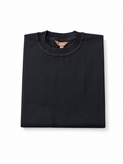 TAILORED FIT KNITTED T-SHIRT